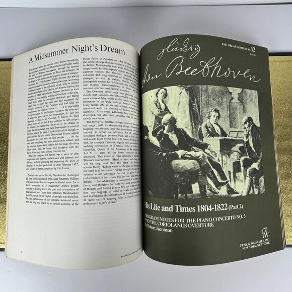 The Great Composers Family Library of Great Music Funk and Wagnalls - Picture 7 of 8